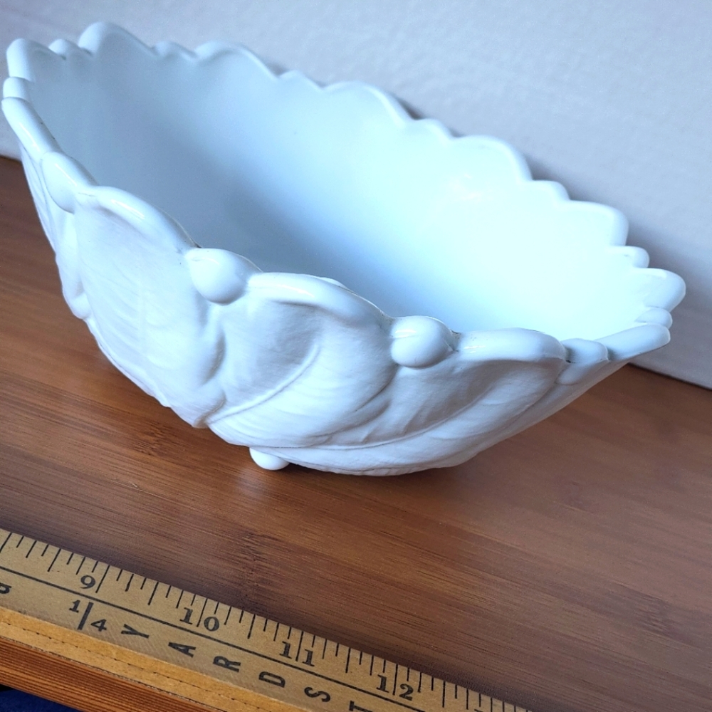 Milkglass large serving dish